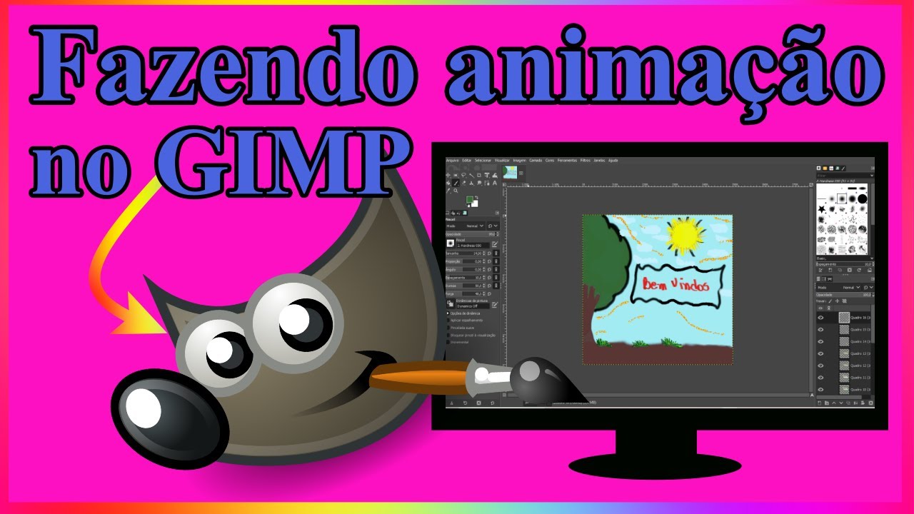 Como Fazer uma Animação Simples no Gimp