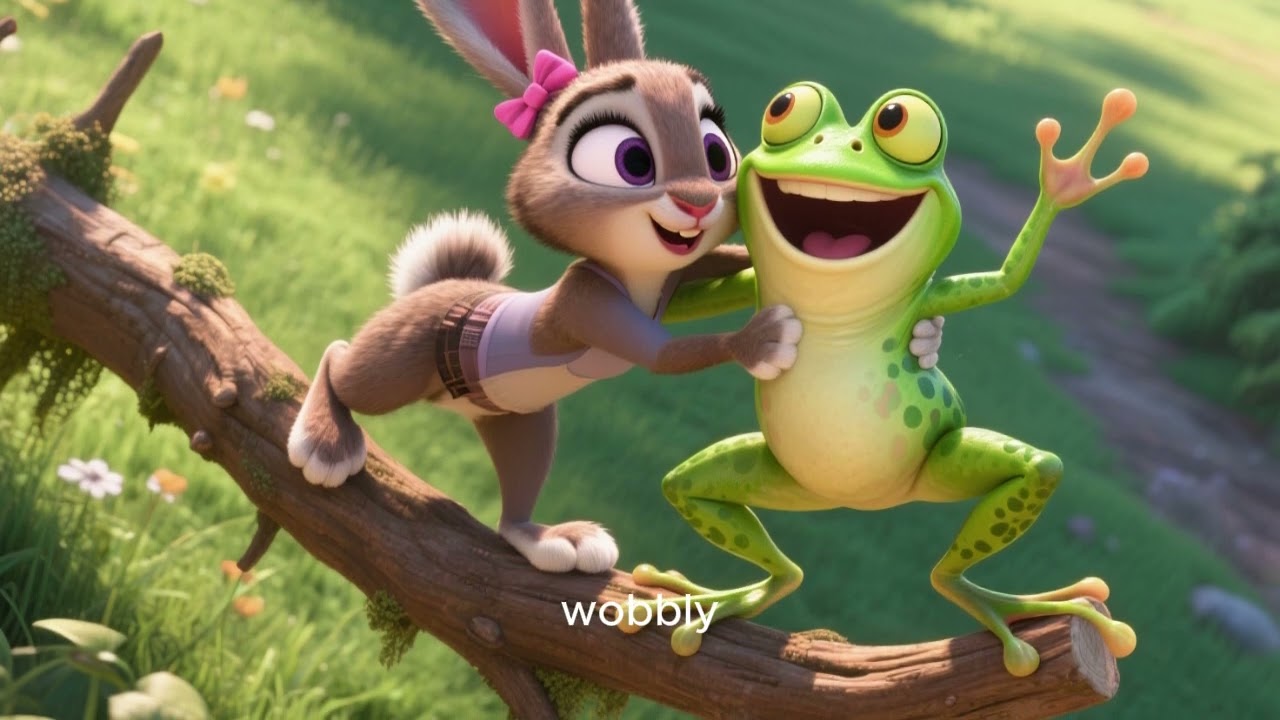 🐸🐰 Margo and Froggy: A Game of Jump and Hop
