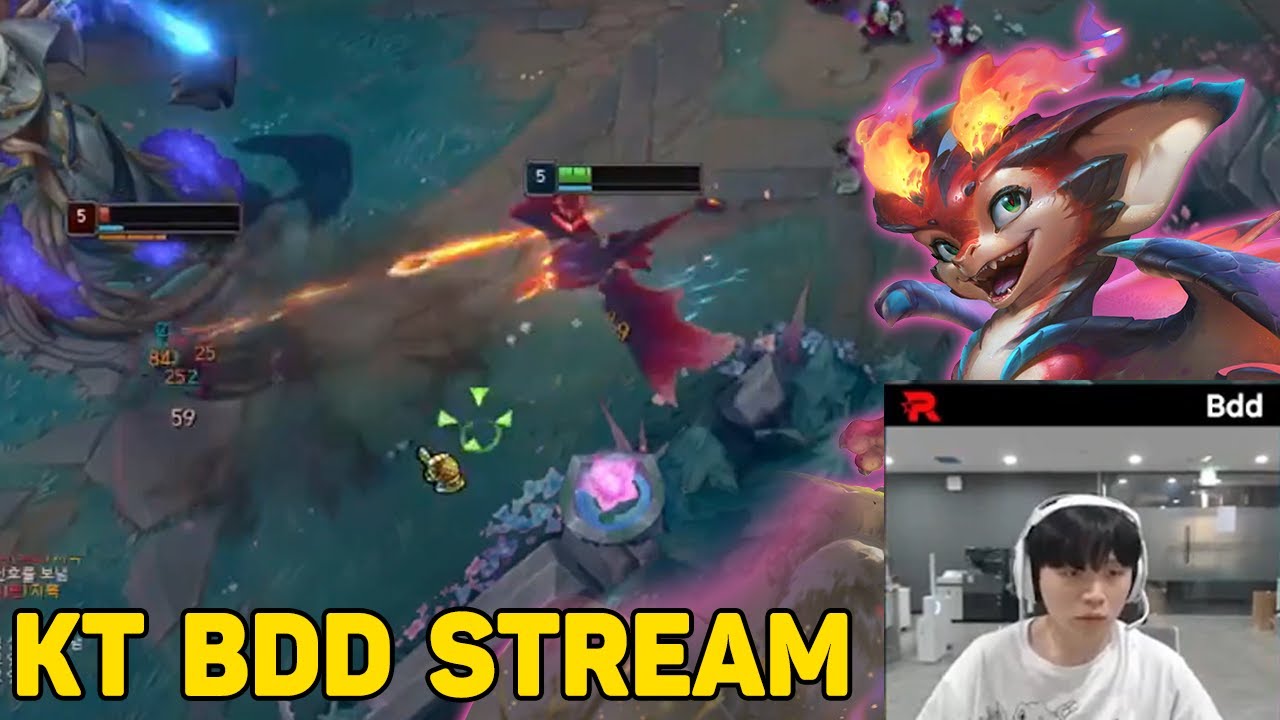 KT BDD Stream Smolder Mid Destroy Vex in Laning Engsub