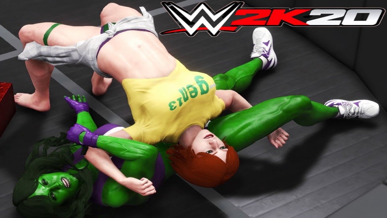 She-Hulk v Fairchild! - WWE 2K20 Iron Woman Falls Count Anywhere Match
