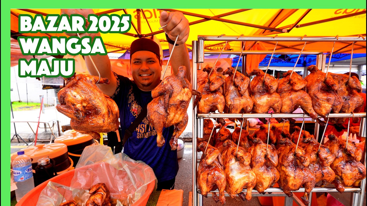 Exploring the Rich Flavors of KL’s Longest Bazar | Bazaar Ramadhan Wangsa Maju 2025 | 马来西亚开斋节月美食
