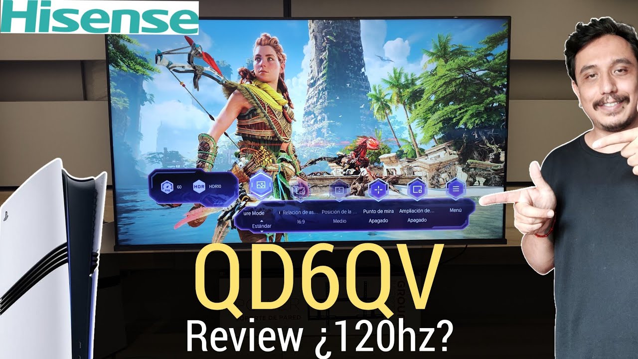 Hisense QD6QV Review ¿120 hz? 