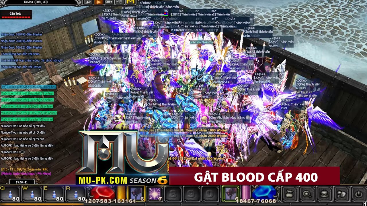 Mu cố định 50k point - MG Phép cầm 2 gậy rồng bon chen vào Blood - Lê Minh Hài