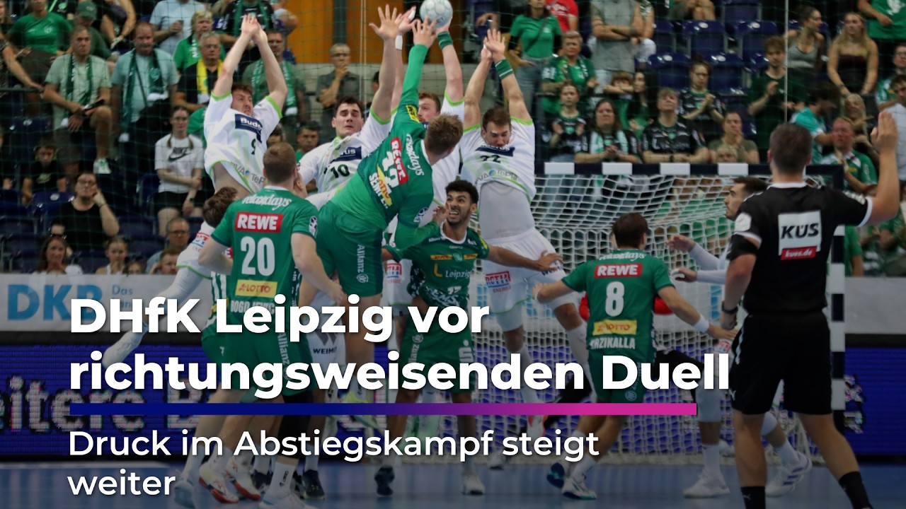 Leipzig vor  Richtungsweisenden Duell gegen Wetzlar I Sachsen Fernsehen