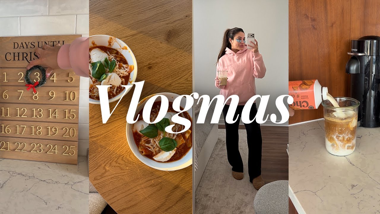 morning routine, chill day at home, cooking and cleaning | VLOGMAS 2025