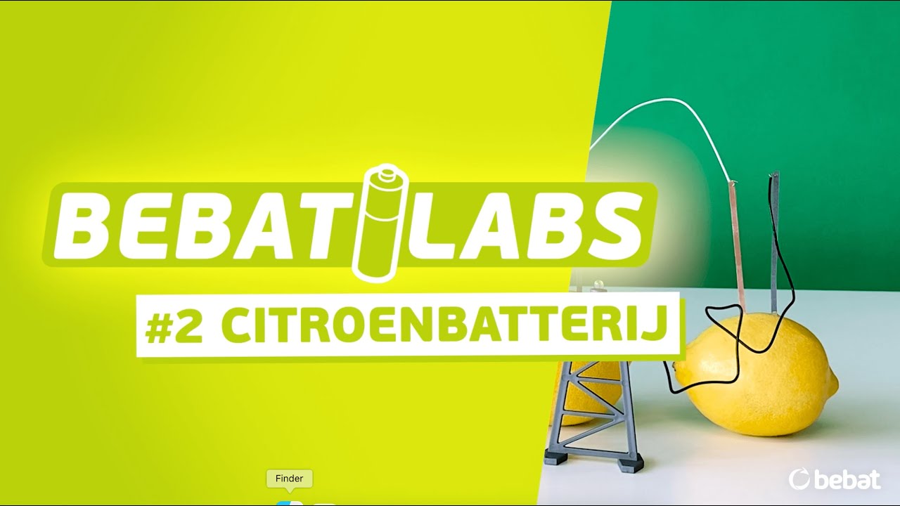 Bebat labs | Experiment 2 | Citroenbatterij