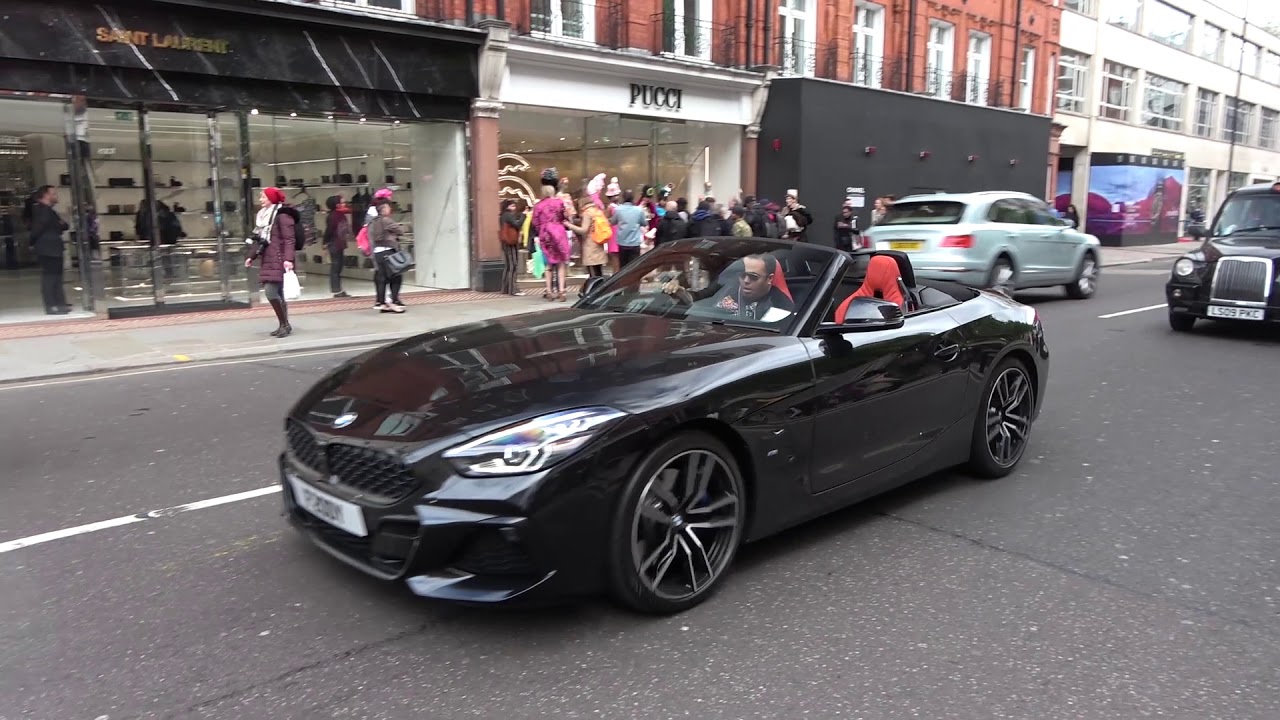 New BMW Z4  on the road