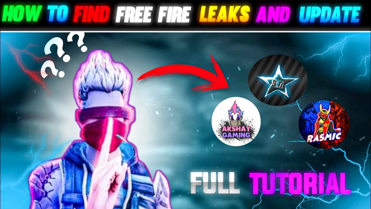 How To Get Free Fire Leaks And UPDATES | How To Be Free Fire YouTuber | Free Fire Leaks and updates