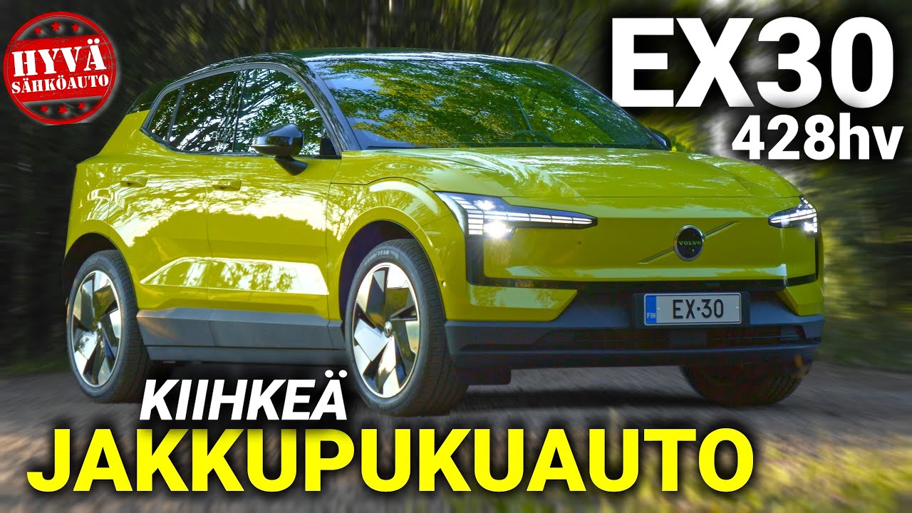 553. VOLVO EX30 Twin Performance, jakkupukuauto valloittaa suomalaisten sydämet, mutta miksi?