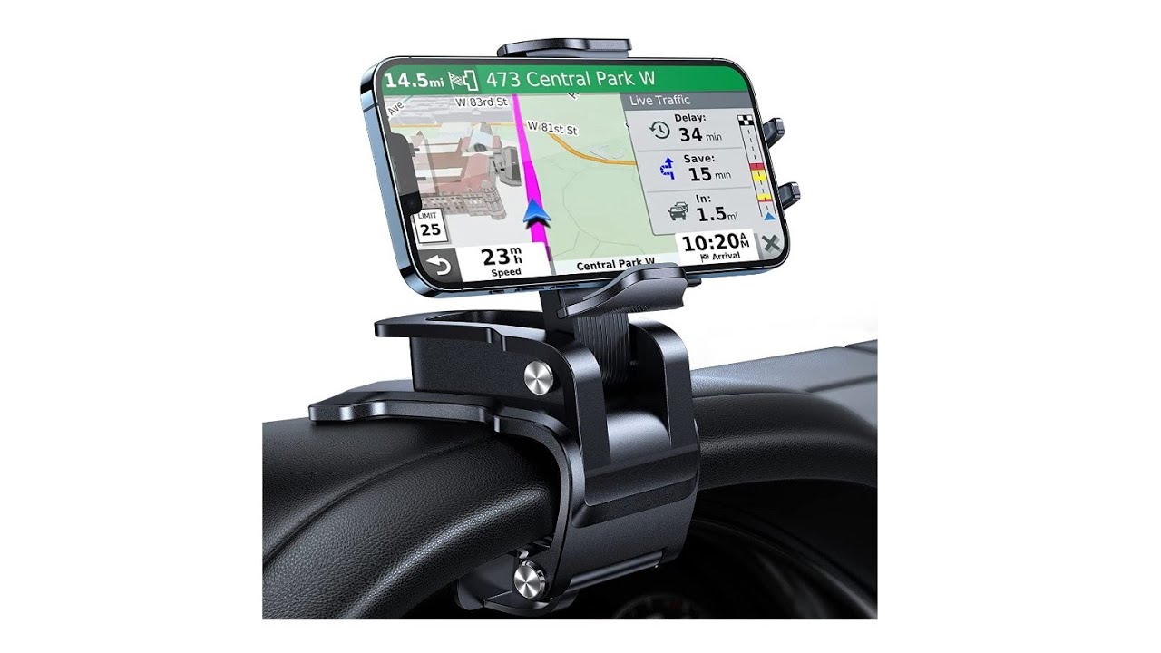 Review: andobil Universal Car Phone Clip Holder [Military Sturdy, Firmly Grip & Never Slip] Ultra