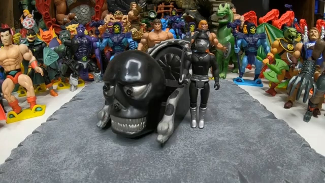 Dragonriders Of The Styx Skull Sled Vintage Fantasy Toy Review!