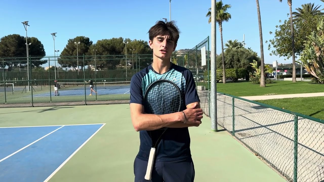Luka Van Geel  - College tennis recruiting video FALL 2025