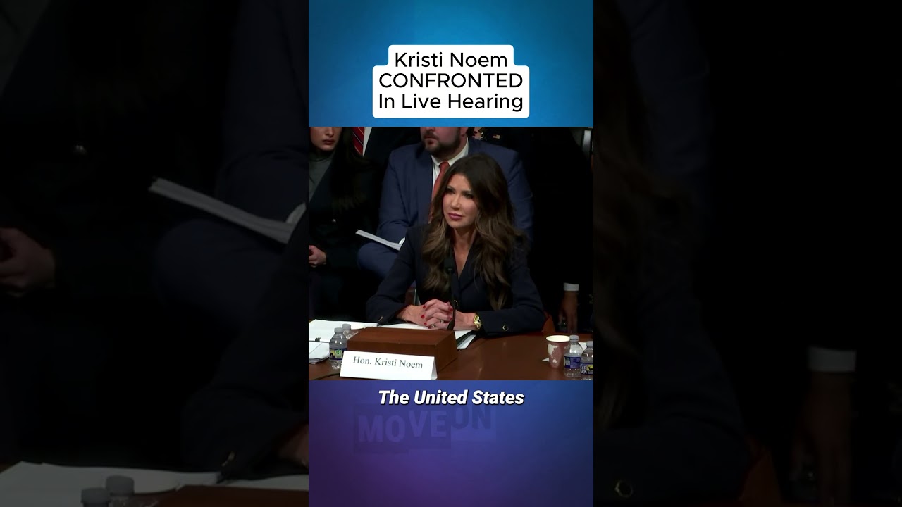 Kristi Noem CONFRONTED On Camera