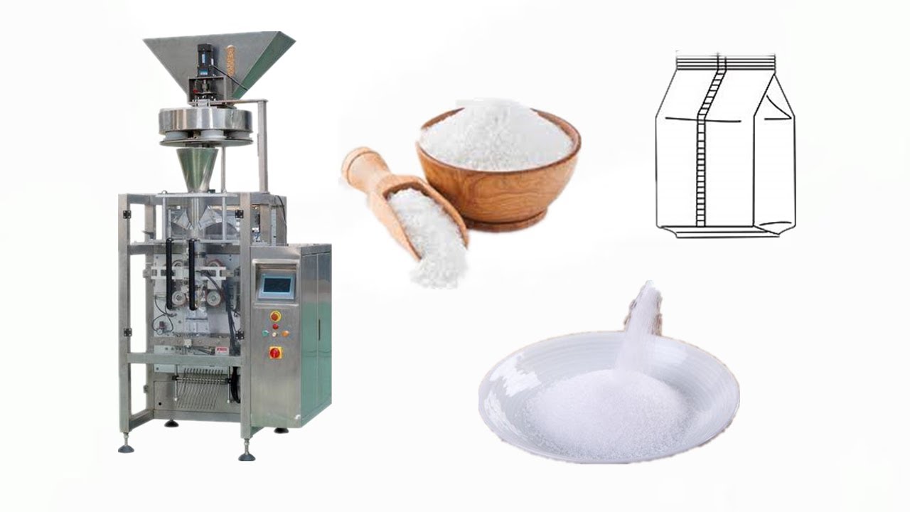 automatic salt pouch packaging machine | granule packing machine（volumetric cup）