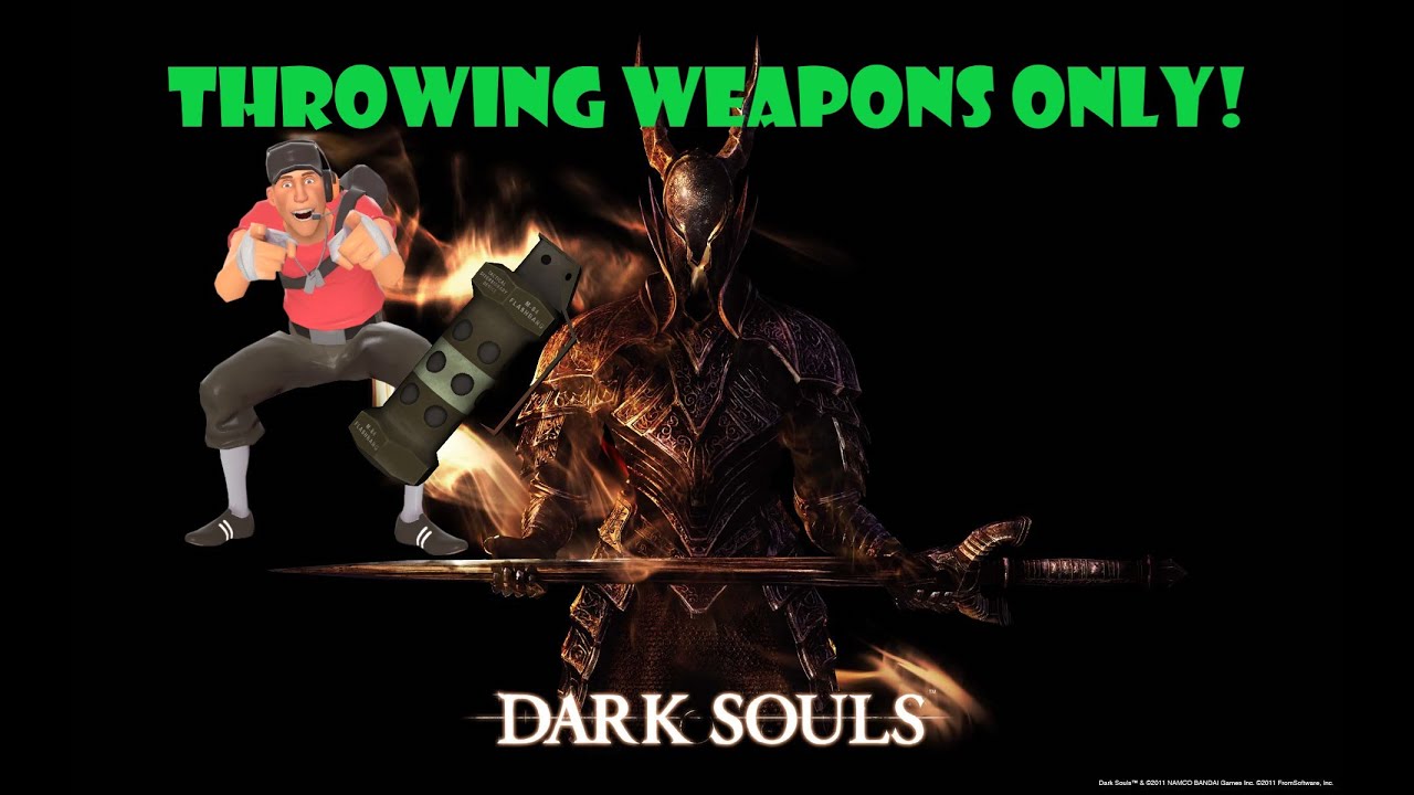 Throwables Only Run | Beating Dark Souls With Pockets Full of Regret