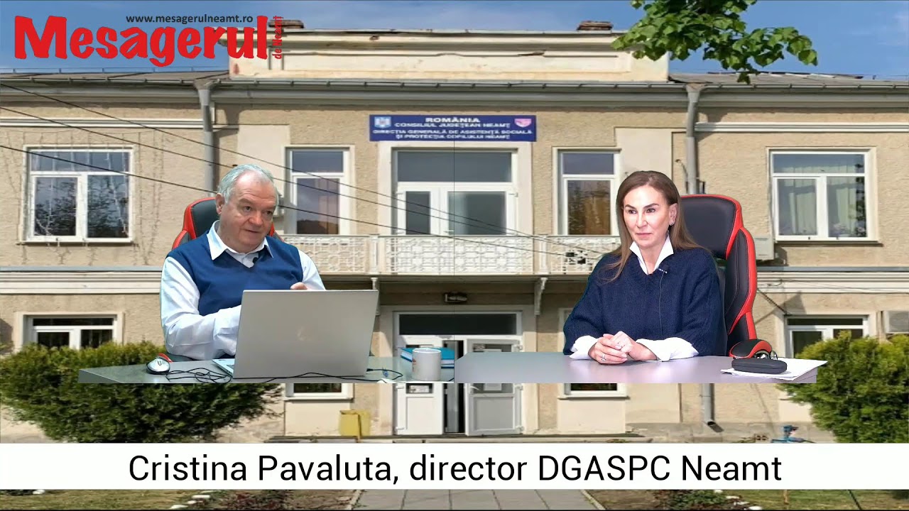 Cafeaua de dimineata - Invitat: Cristina Pavaluta, director DGASPC Neamt