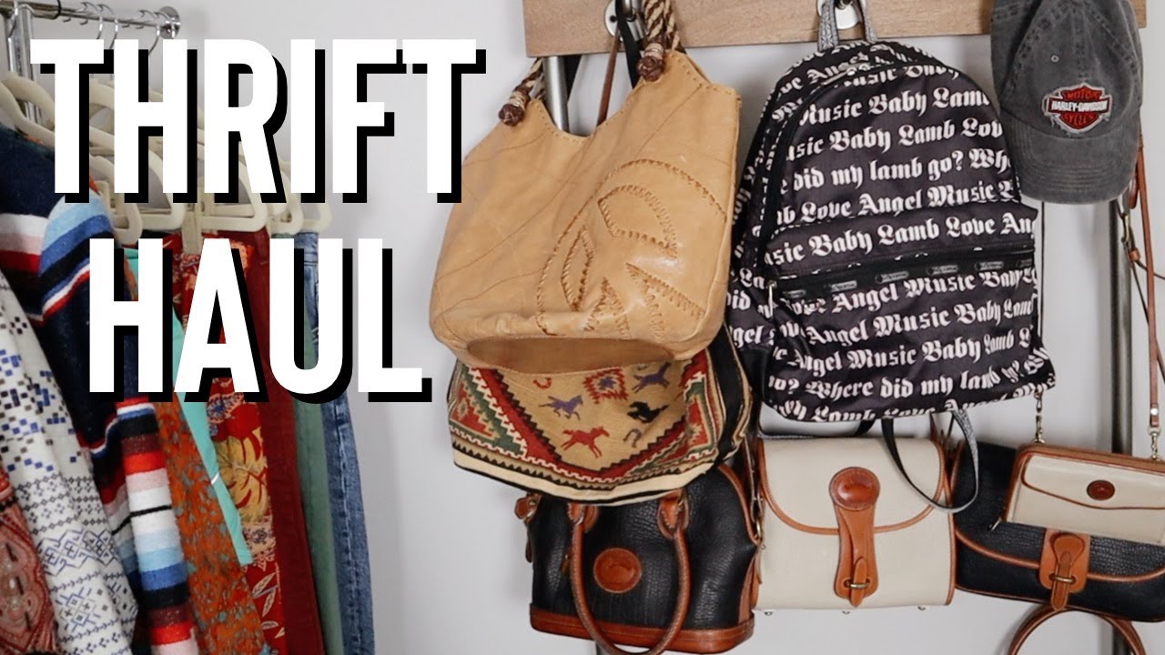 Thrift Store & Estate Sale Haul To Sell On Poshmark