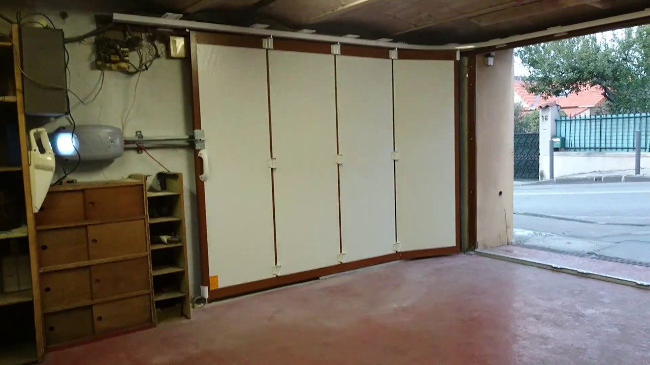 Porte de garage latérale GYPASS avec motorisation CAME type V6000