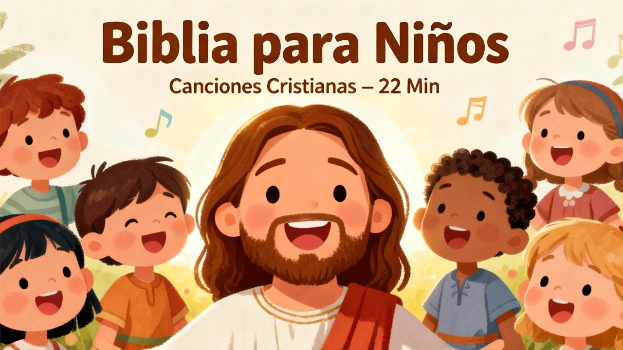 Canciones Cristianas para Niños | Historias Bíblicas Animadas | 22 Minutos
