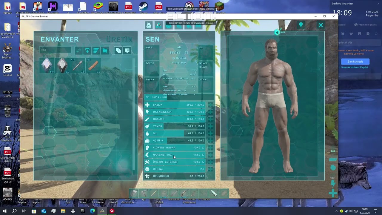 ARK SURVIVAL EVOLVED PRIMAL FEAR 3. BÖLÜM