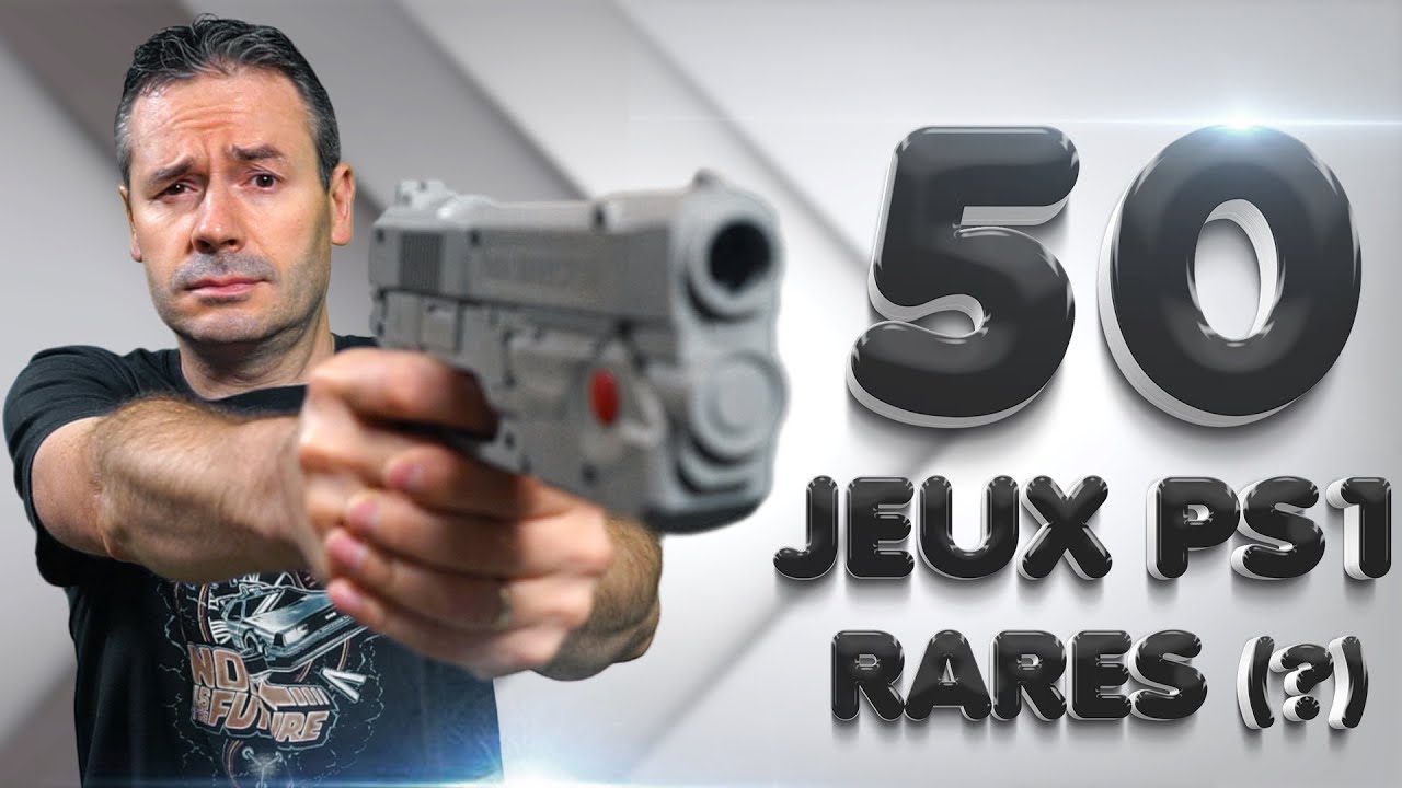 50 JEUX PS1 RARES ? - CYRIL 2.0