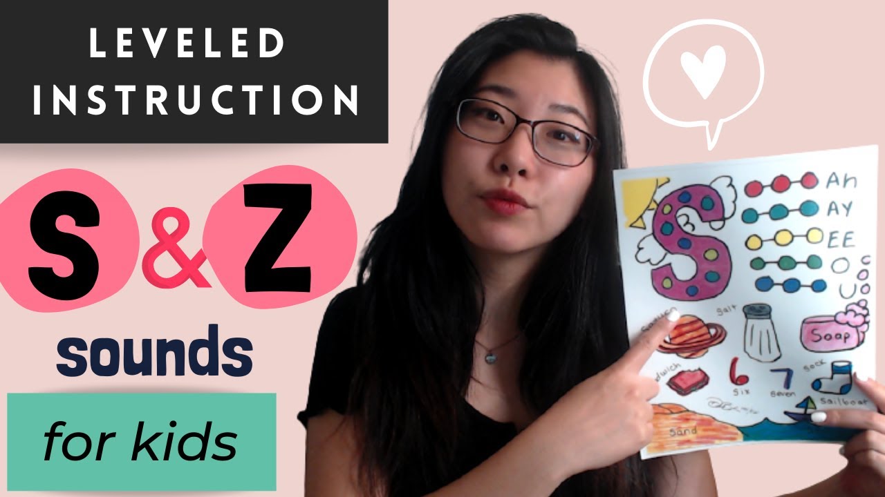 How to Make S and Z sounds: Speech Therapy Exercises - Complete Guide (4 - 5 Years Old and up!)