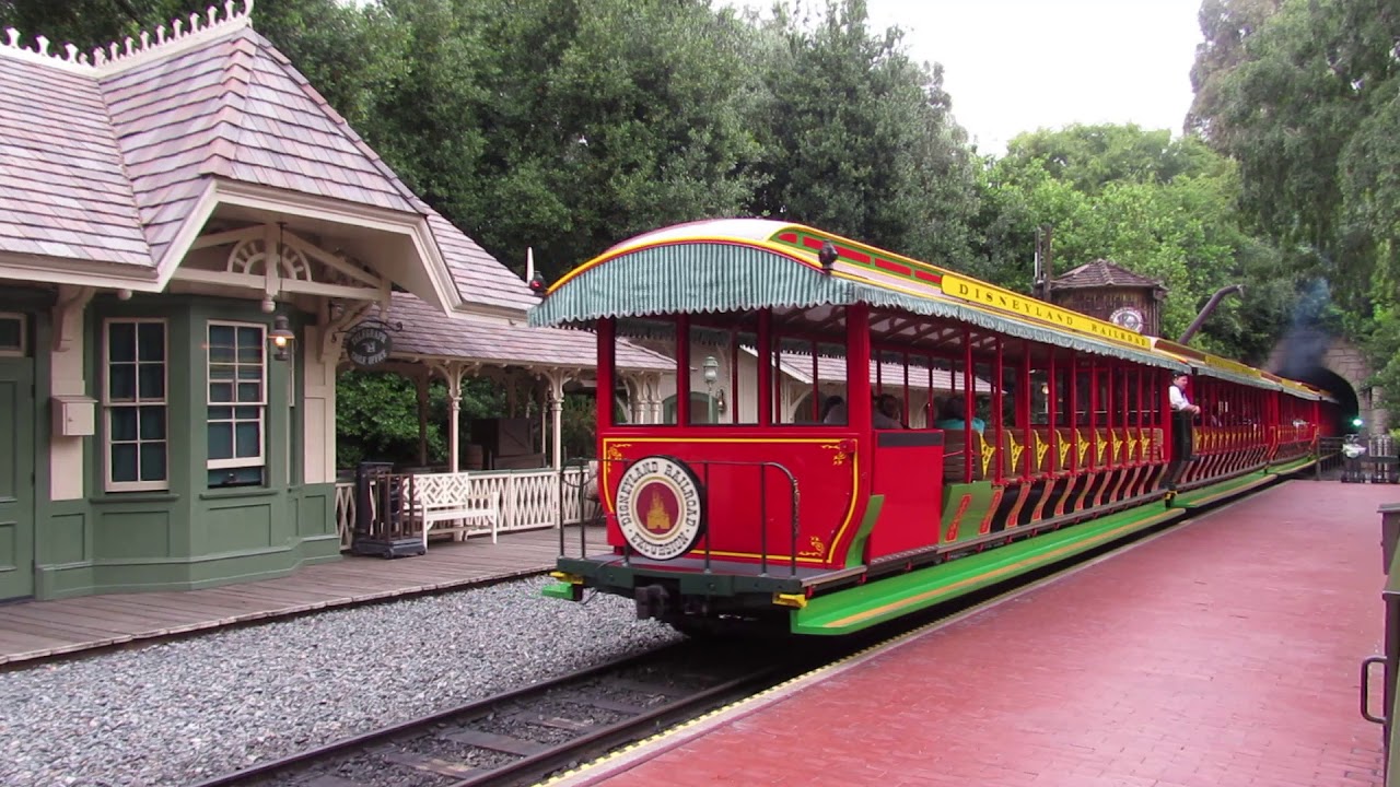 6/4/19 The Disneyland Railroad: Railfanning in the western edge of Disneyland