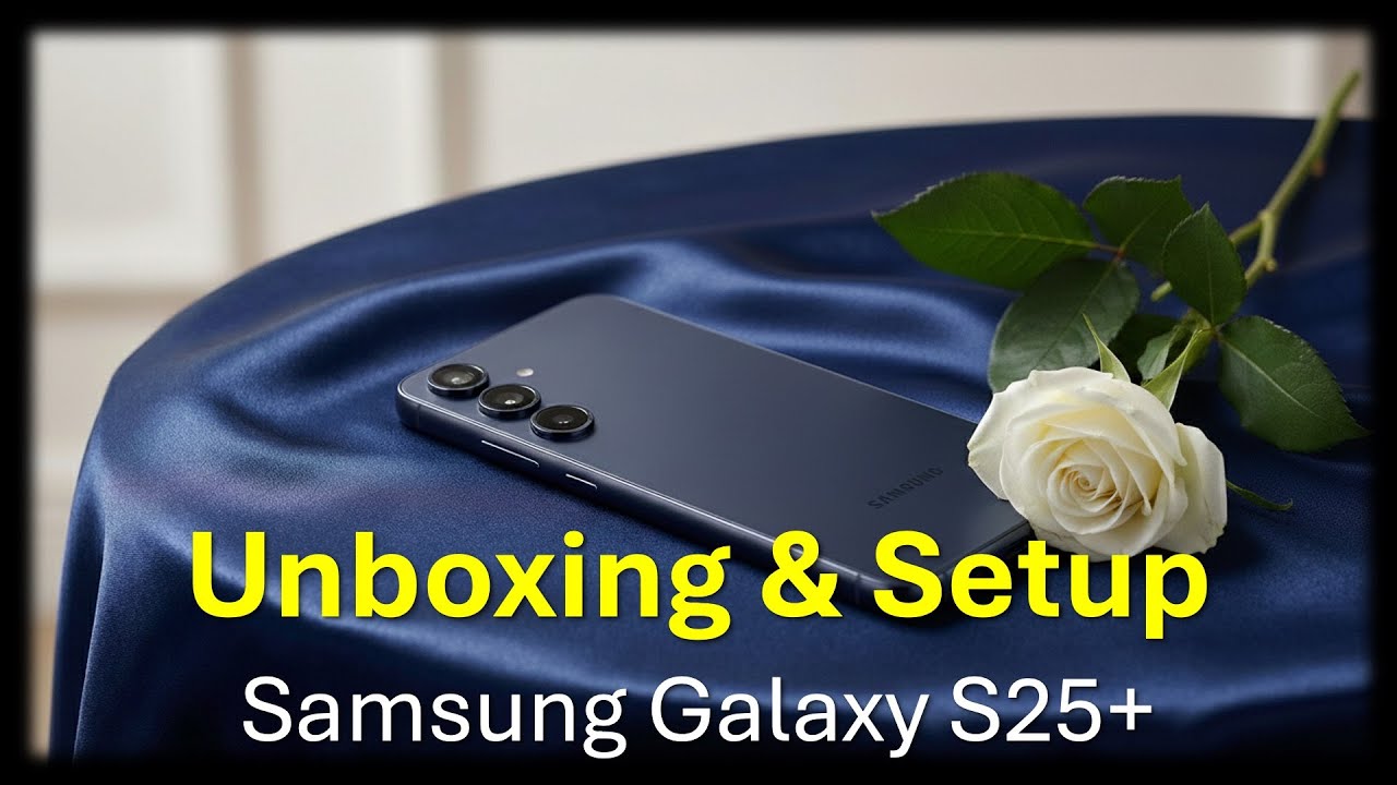 Распаковка и настройка | Samsung Galaxy S25+