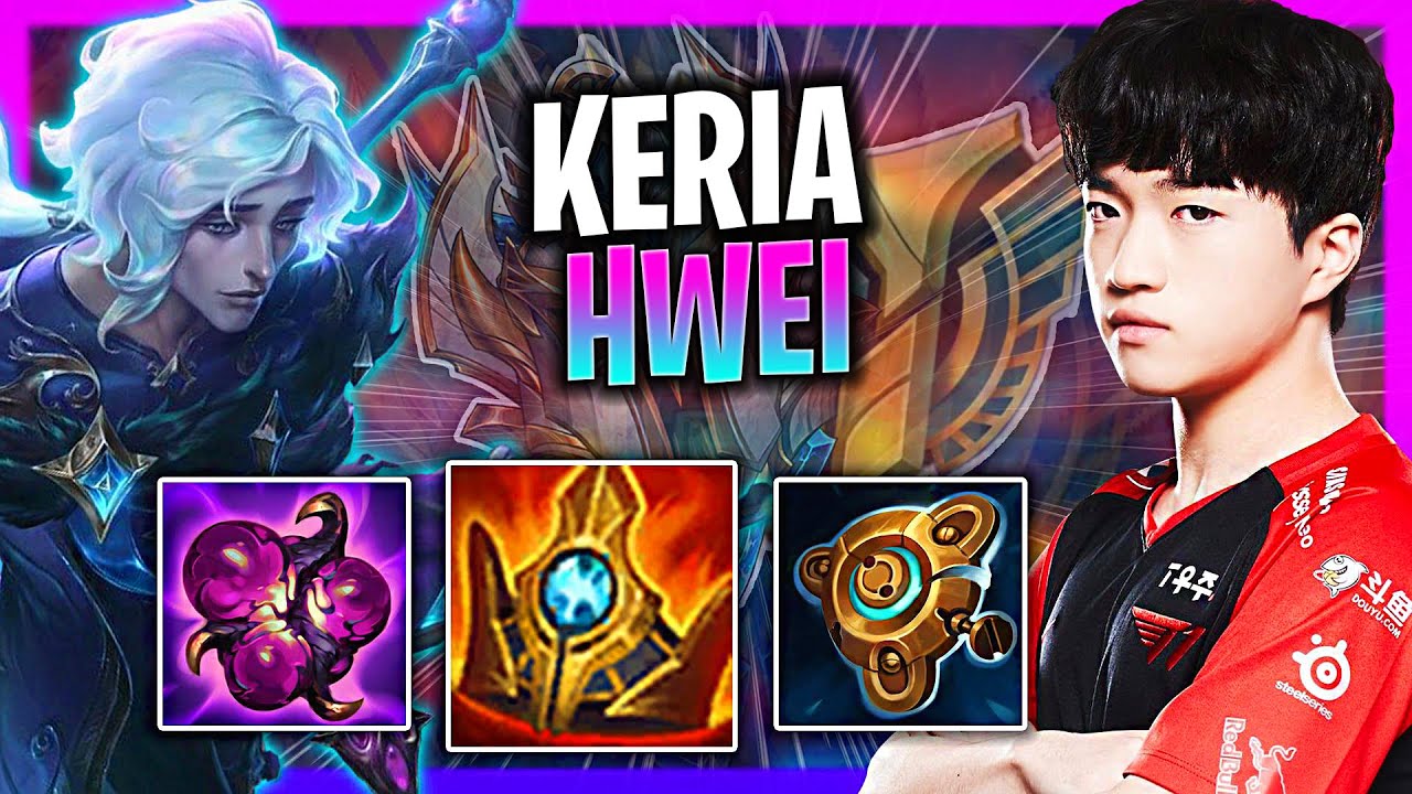 LEARN HOW TO PLAY HWEI SUPPORT LIKE A PRO! | T1 Keria Plays Hwei Support vs Ashe!  Season 2024
