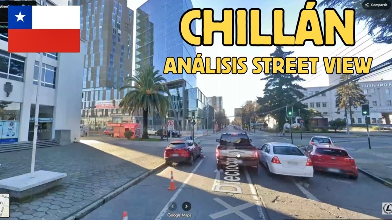 Analizando Street View CHILLÁN - Región del Ñúble, CHILE