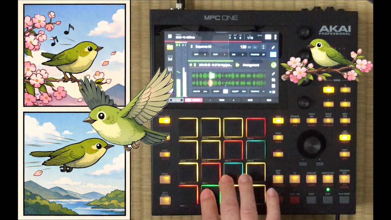 Uguisu-Jam II with the MPC One