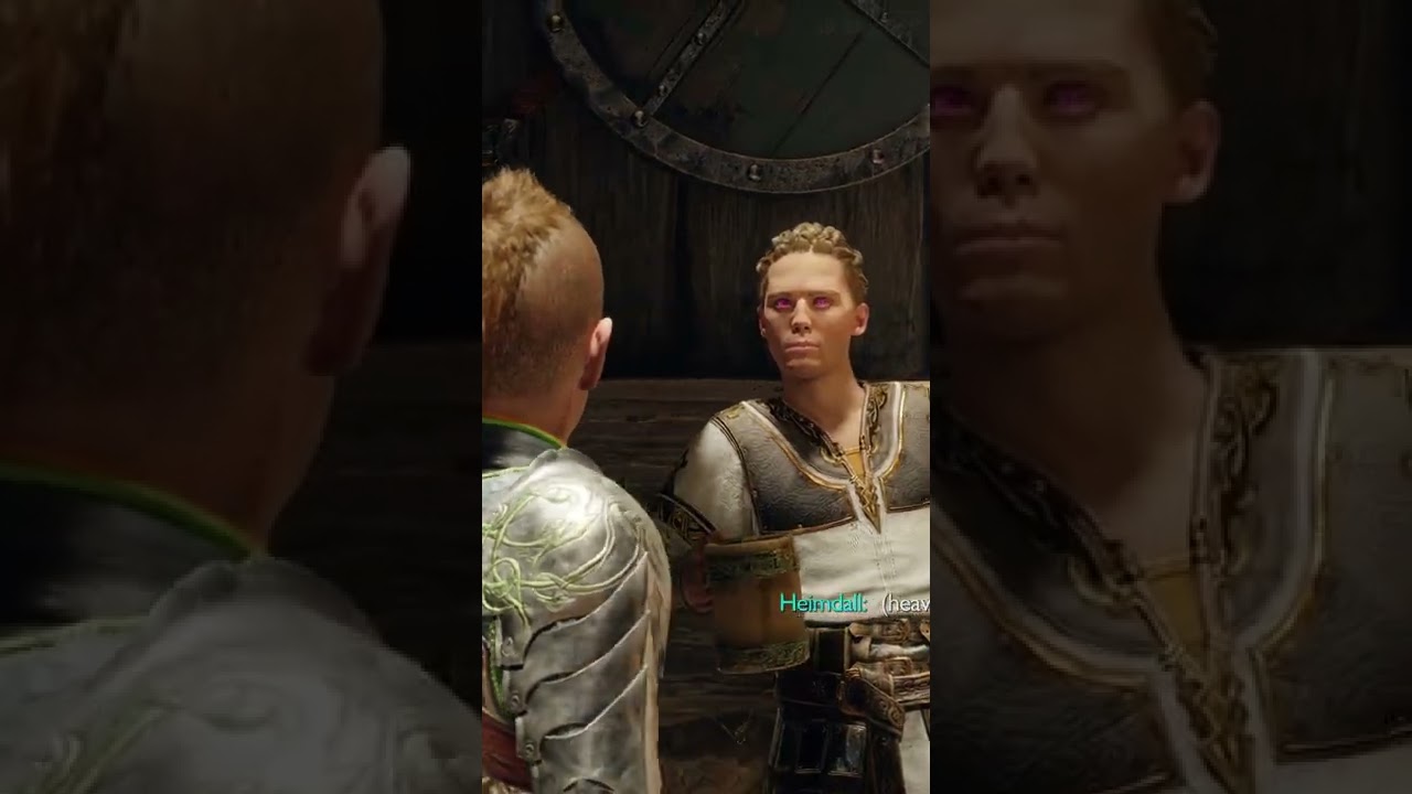 Хеймдалль рассказывает Атрею, почему он завидует Одину | God of War Ragnarok