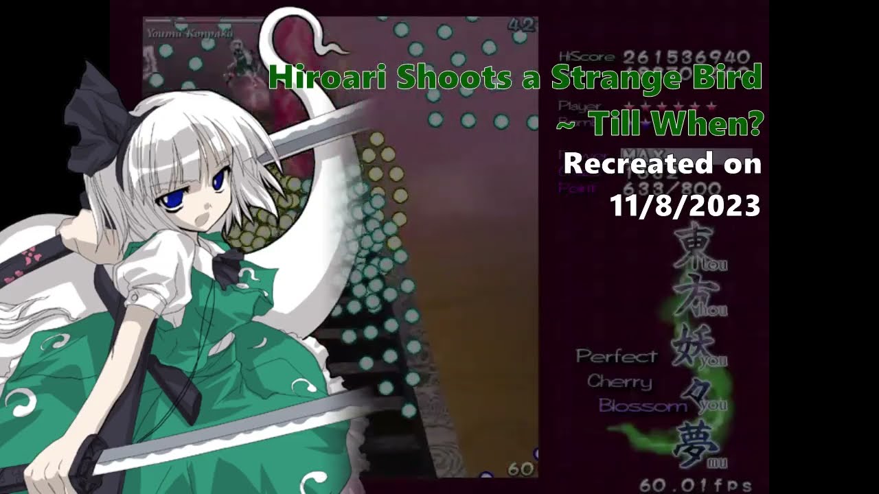Touhou 7 - Hiroari Shoots a Strange Bird ~ Till When? Beepbox Remix