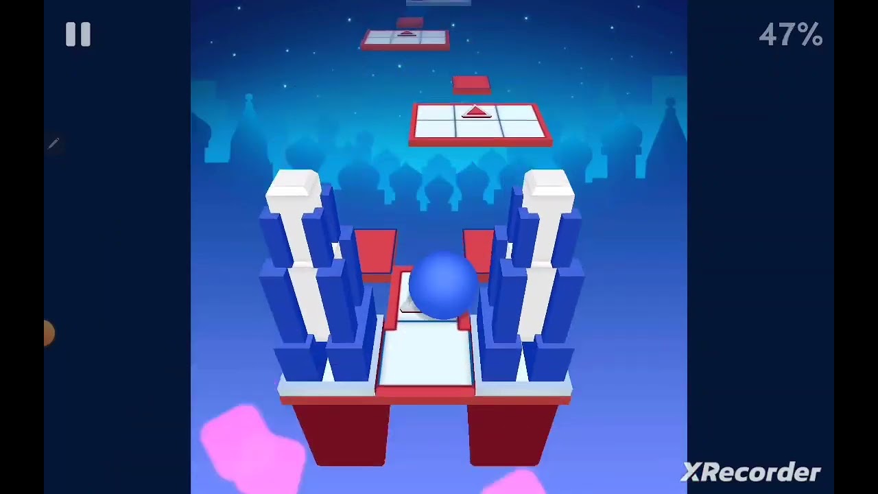 Rolling Sky Remake 1.3.0r: Tetris ★★★★☆☆