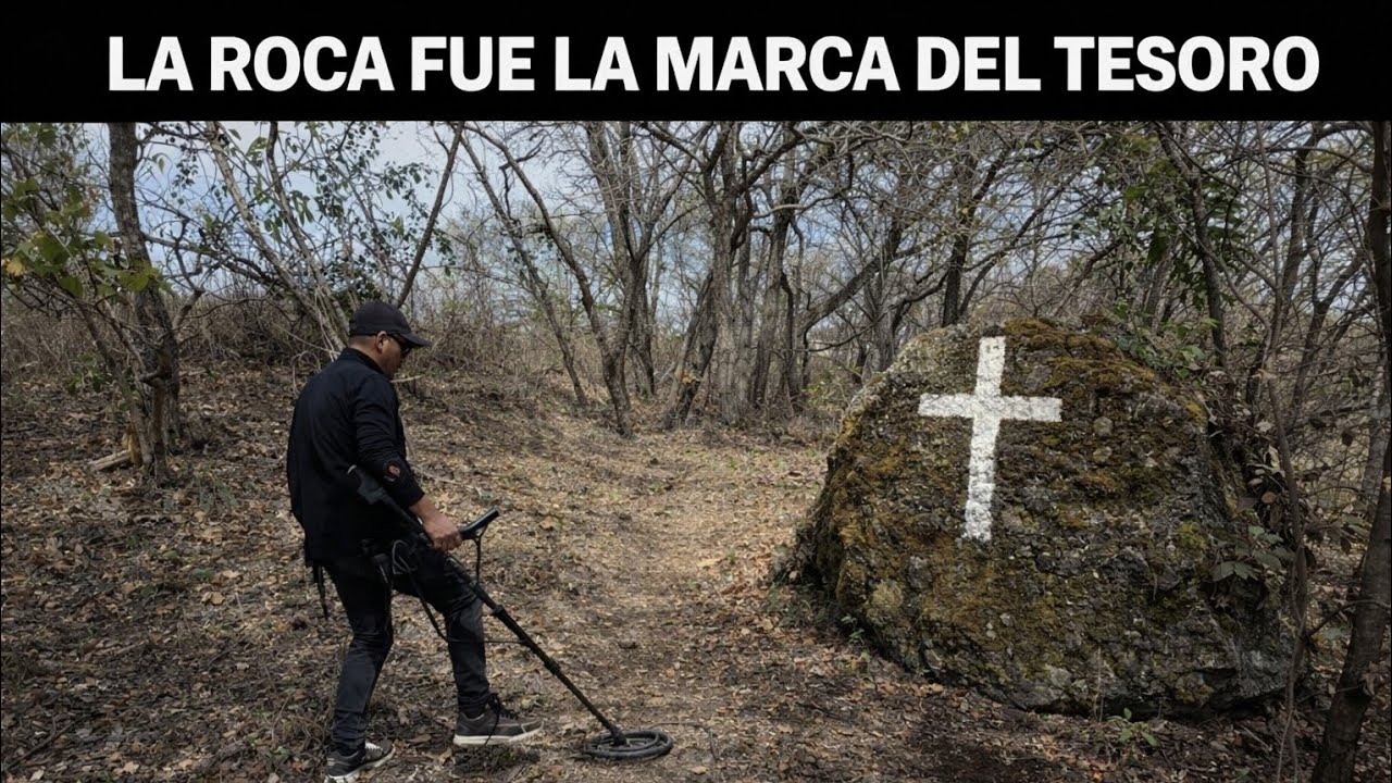 DESCUBRIMOS una ROCA en medio De la nada sin IMAGINAR que seria la marca de Un TESORO.