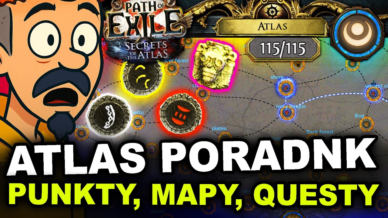 PORADNIK do ENDGAME - Atlas, Map Sustain, Kirac Quest, Scouting Report, Unique Mapy w Path of Exile