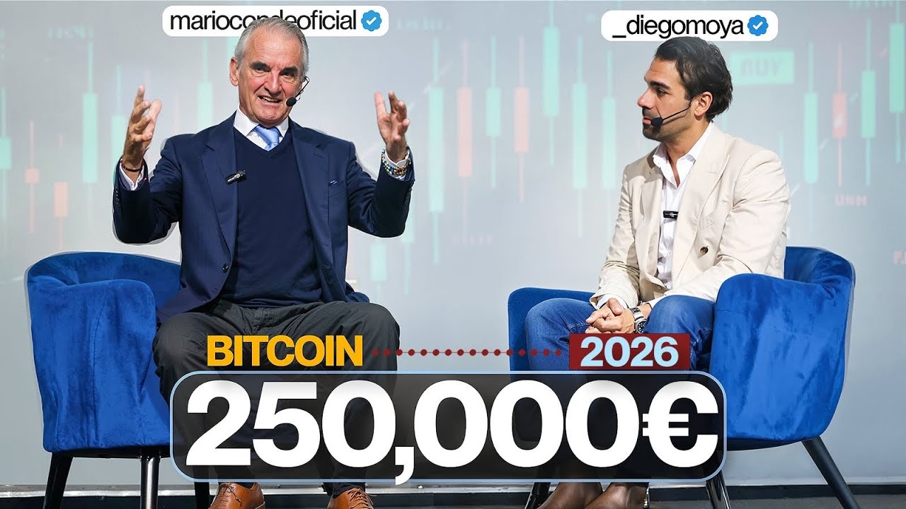 Mario Conde predice Bitcoin a 250.000&euro; y habla con Diego Moya sobre el fin del dinero tradicional.