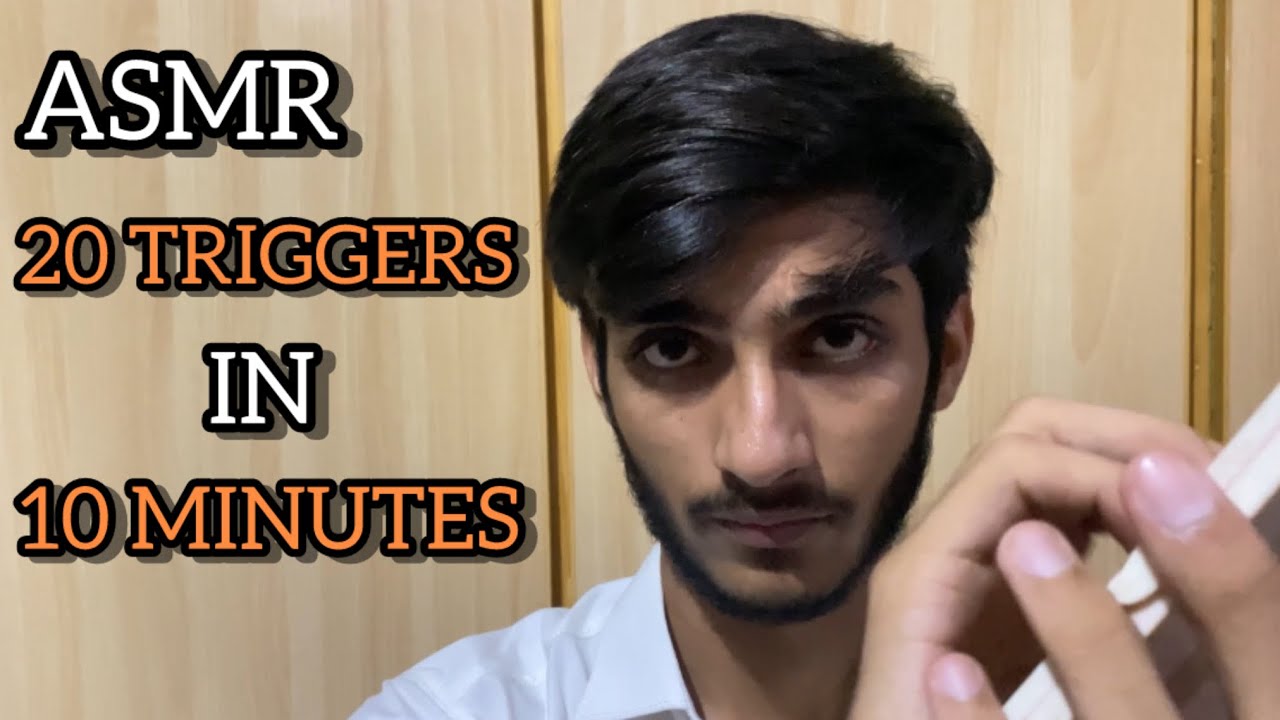 ASMR 20 Triggers In 10 Minutes | ASMR.AYME