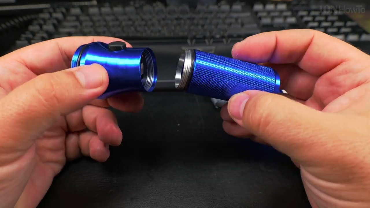 Led Flashlight Disassembly and Cleaning