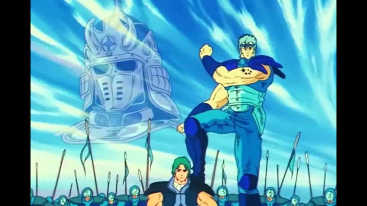 Raoh vs Hyuui - One Punch