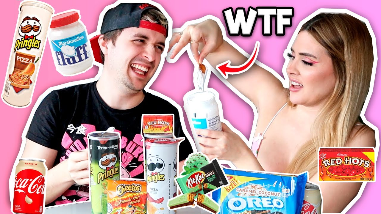 ¿PRINGLES DE PEPINILLO?? PROBAMOS LOS SNACKS AMERICANOS MÁS RAROS