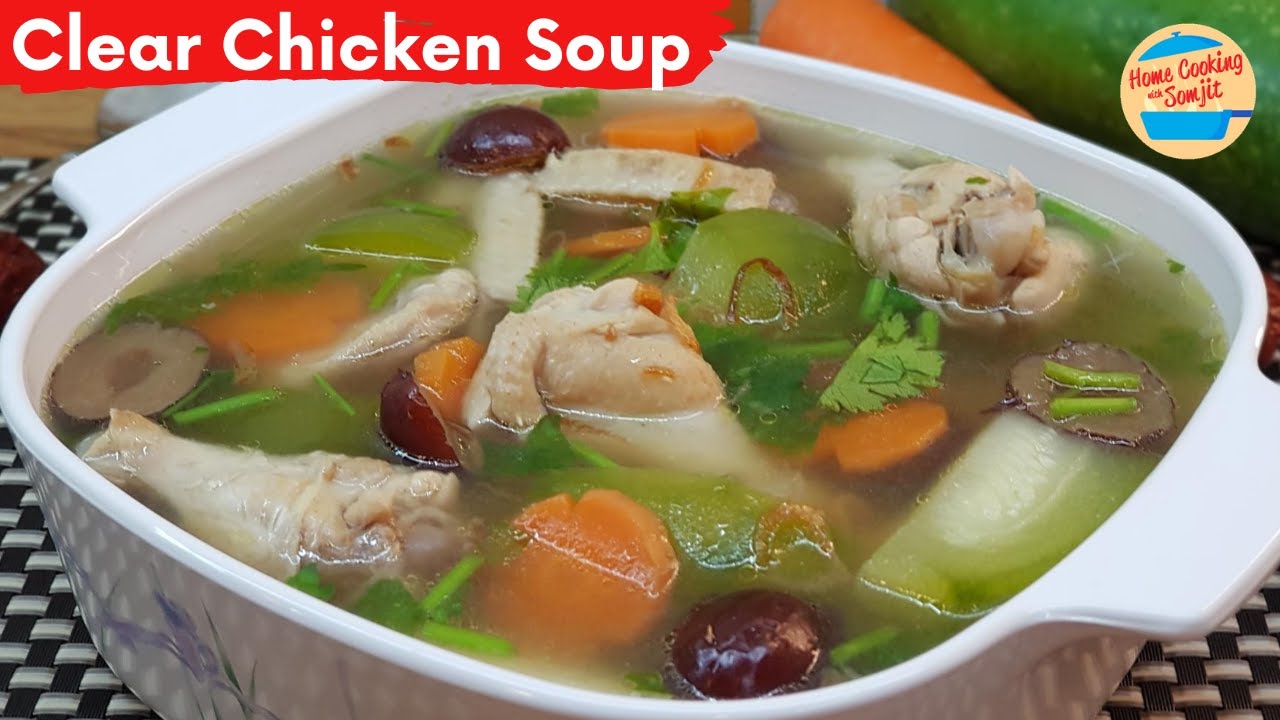 Simple & Sweet: Clear Chicken Soup with Winter Melon Recipe