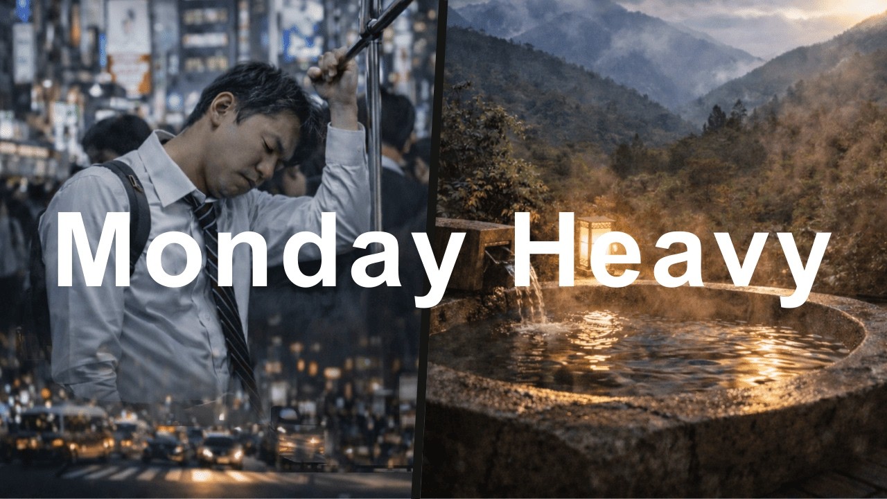 [Tokyo VLOG] When Mondays Don’t End,Quiet Onsen Escape in Japan | A Salaryman’s Life in Tokyo