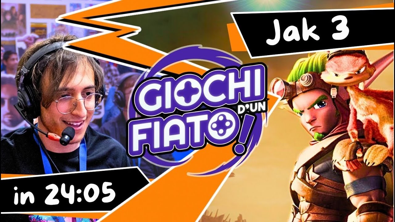 Jak 3 SPEEDRUN con TheFoxy1978 in 24:05 (Hero Mode) - GIOCHI D'UN FIATO 2025