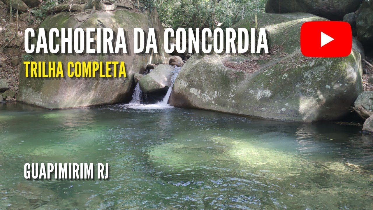 COMO CHEGAR NA CACHOEIRA DA CONC&Oacute;RDIA EM GUAPIMIRIM - TRILHA COMPLETA