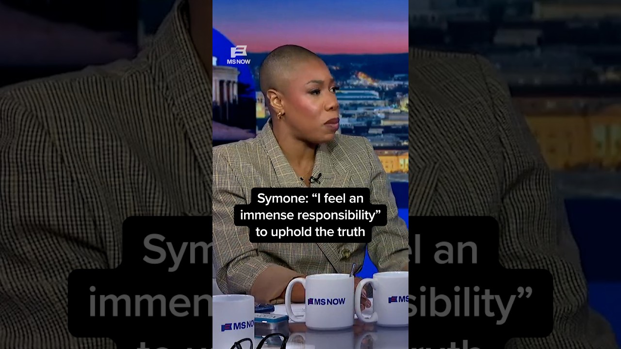 Symone: 'I feel an immense responsibility' to uphold the truth