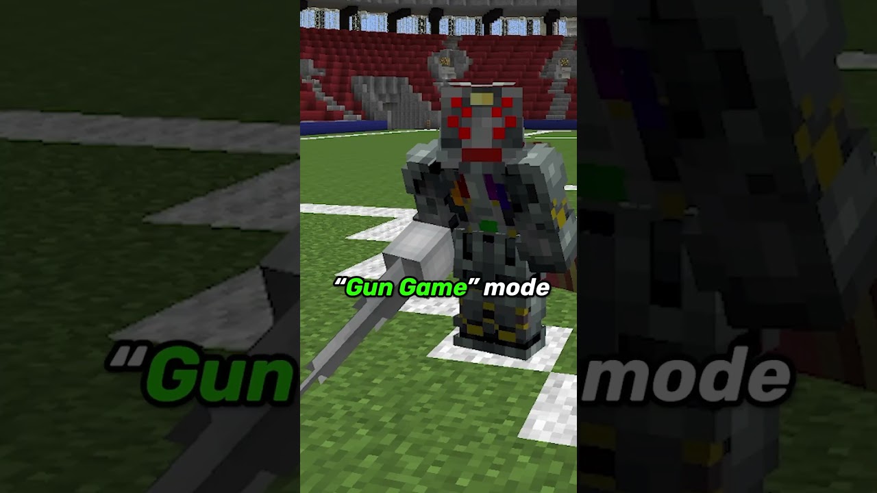 Пользовательская игра с супергеройским оружием в Minecraft #minecraft #gaming #superhero #mod