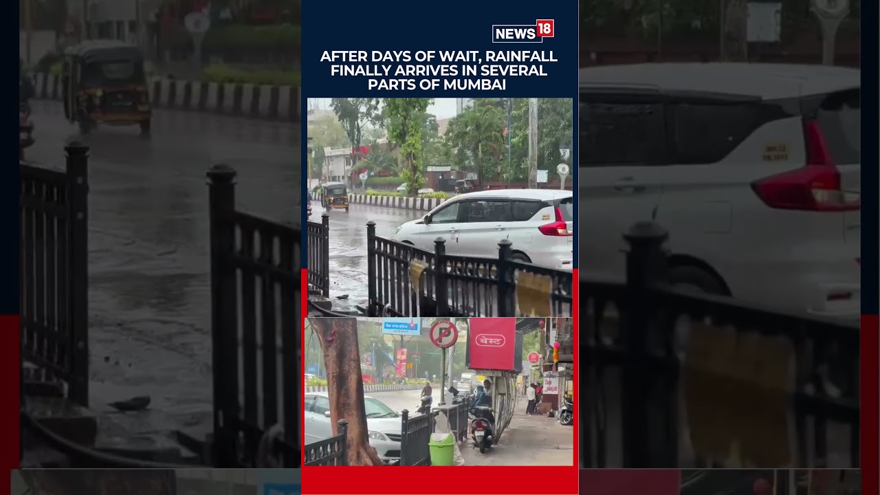 Mumbai Rains Finally Arrive! Water Crisis Fears Ease As Monsoon Reaches City Live | N18S #shorts
