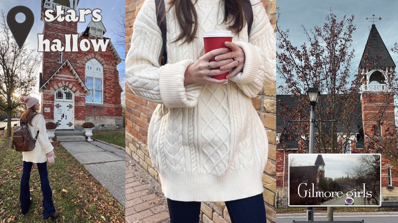 Visiting the REAL Stars Hollow (Gilmore Girls)💫 ☕️ 📚