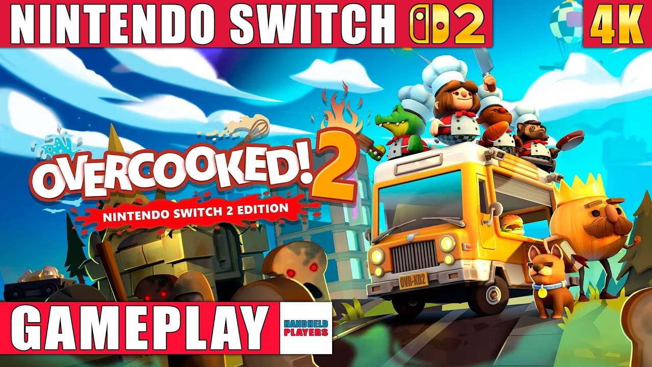 Overcooked! 2 - Nintendo Switch 2 Edition Gameplay in 4K